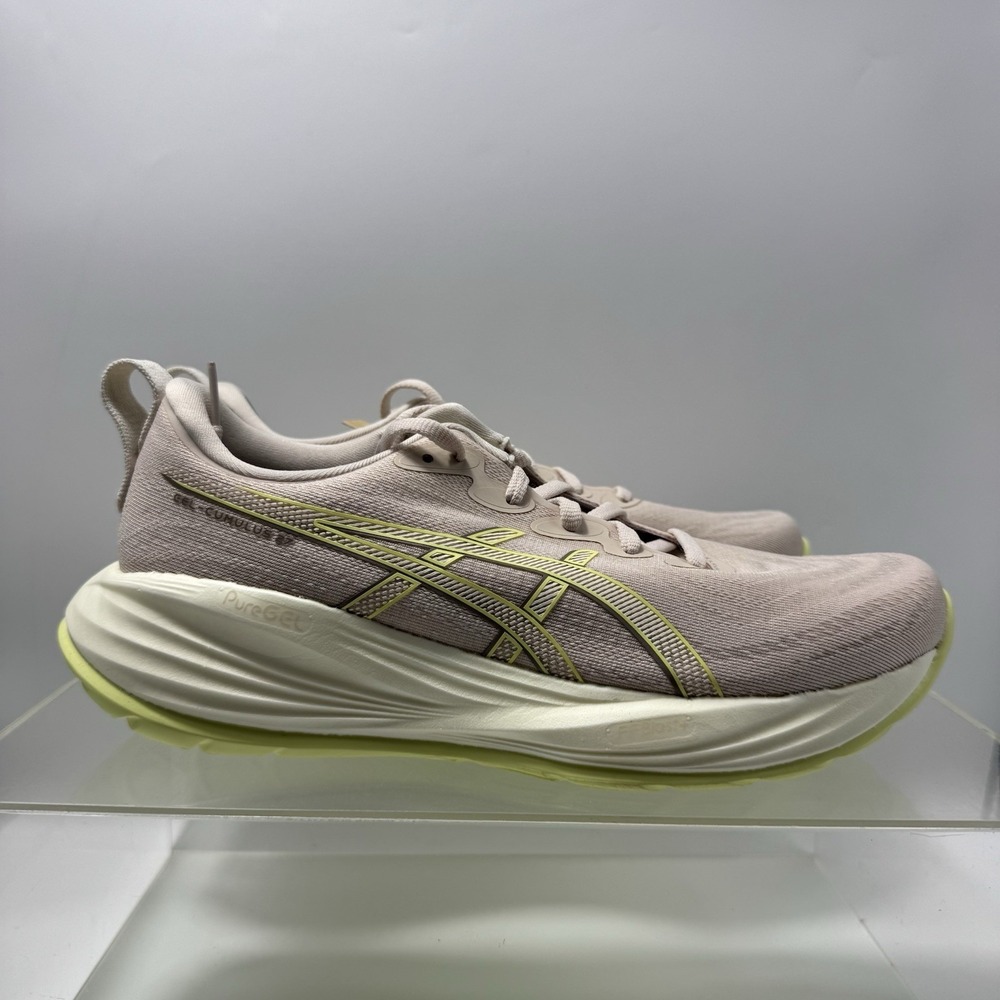 Brand New Asics Gel-Cumulus 27 Beige Yellow 1012B772-250 Women's Size 10